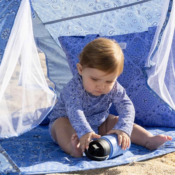 Insulated bottle with leak-proof straw Summer