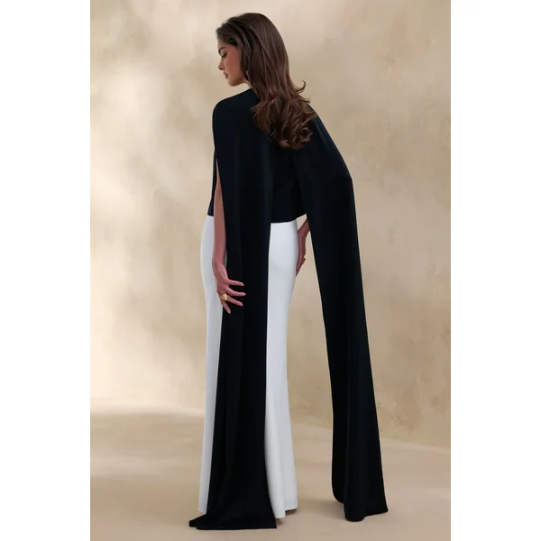 Iveta | Jupe longue blanche en satin