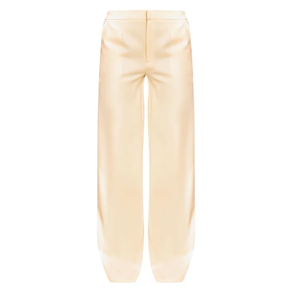 Jaune Beurre Pantalon Droit Ajusté Ensemble Coordonné