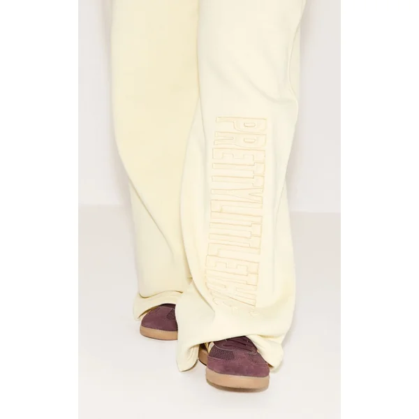 Jaune Citron Jogging Shape PrettyLittleThing