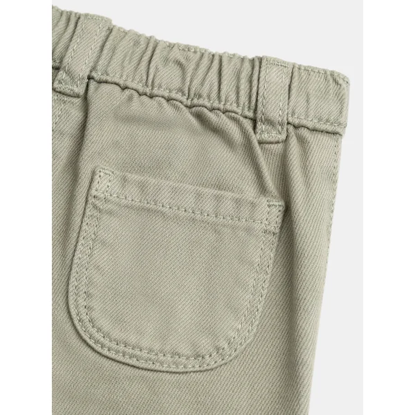 Jean coloré avec broderie fleurs pour bébé fille - Soins Bébé Naturels & Produits Maman Après Naissance
