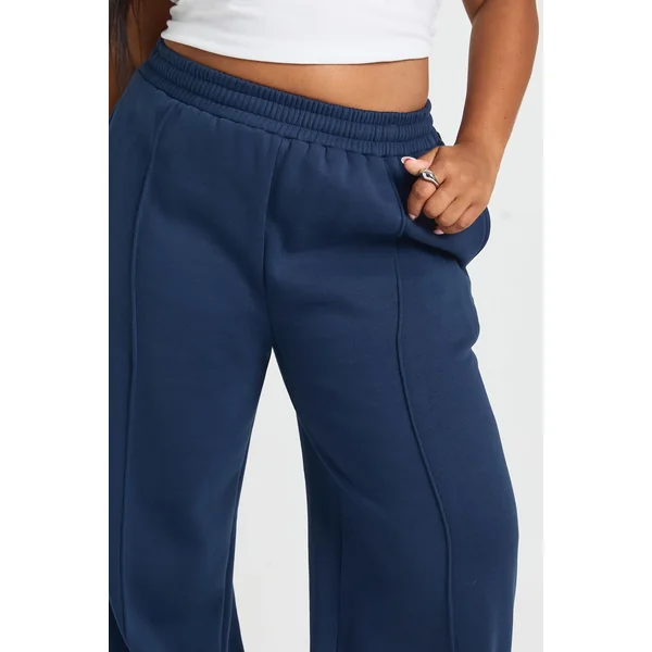 Jogger droit basique Plus Core avec détails pintuck