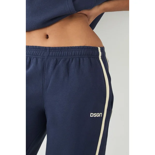 Jogging DSGN Studio Coupe Droite à Bandes Latérales