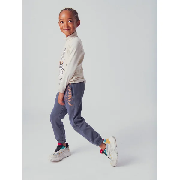 Jogging gris doublé chaud - Soins Bébé Naturels & Produits Maman Après Naissance