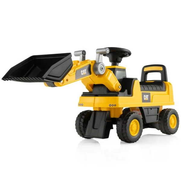Jouet Bulldozer Porteur Enfants avec Godet Réglable Pelle Excavatrice