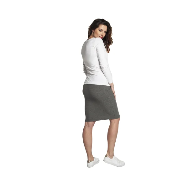 Jupe de grossesse en maille extensible - Reste XL