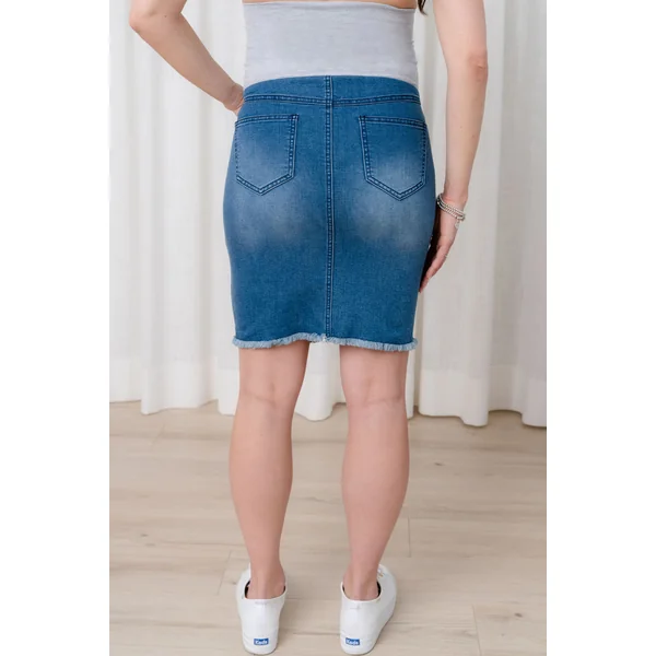 Jupe de maternité - denim