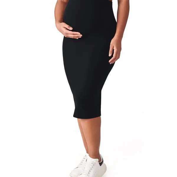 Jupe Grossesse MI-Longue Moulante