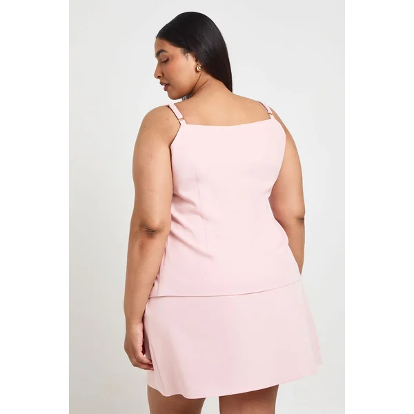 Jupe-short Ajustée Grande Taille