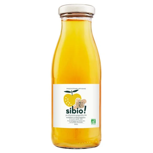 Jus de pomme gingembre - 25cl