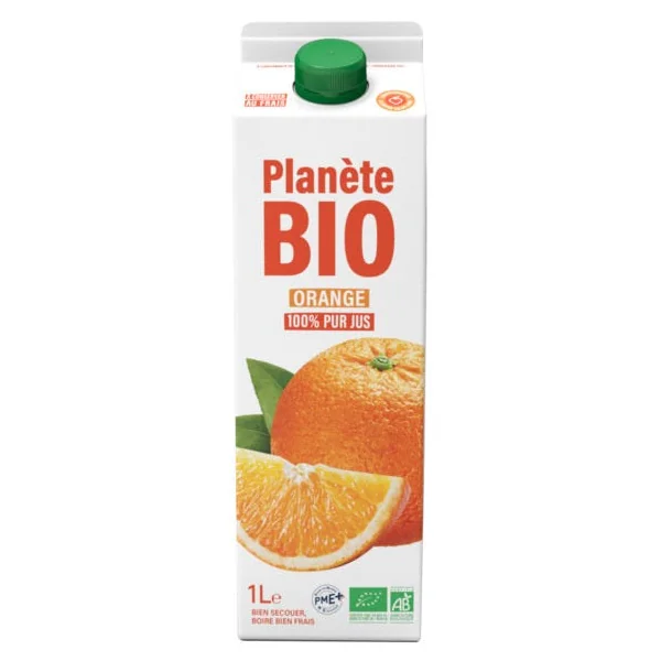 Jus d'orange avec pulpe 1L