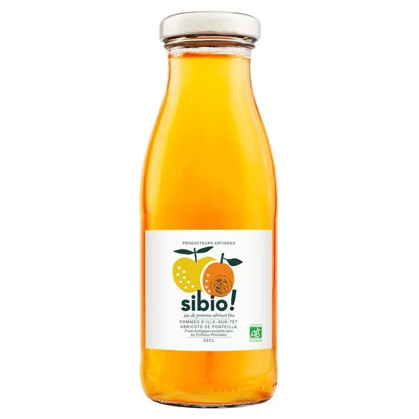 Jus pomme abricot - 25cl
