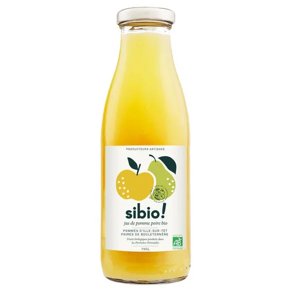 Jus pomme poire - 75cl