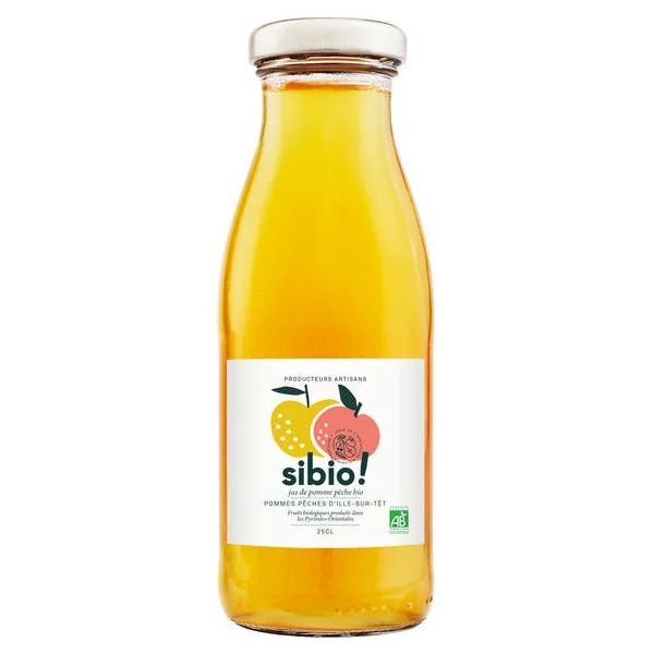 Jus pomme pêche - 25cl