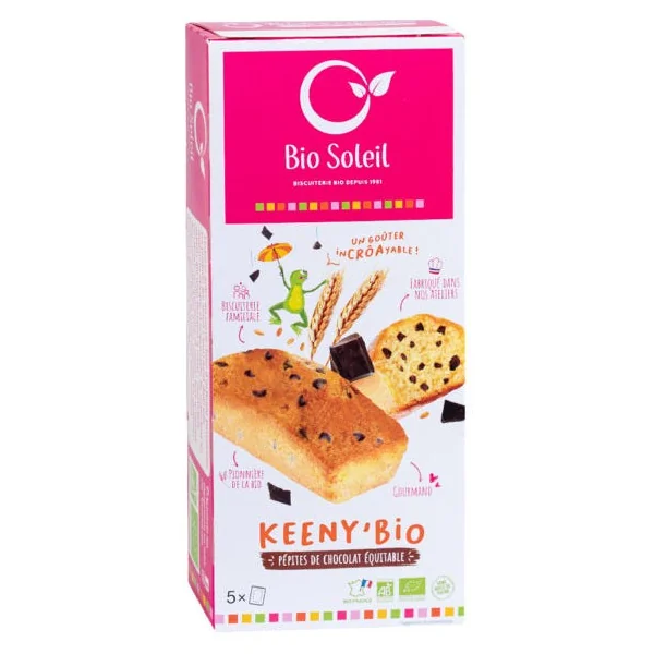 Keeny'bio aux pépites de chocolat 150g