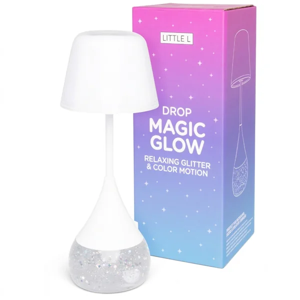 Kids' rgb glitter night light Magic Drop