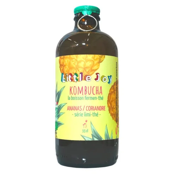 Kombucha ananas coriandre - 33cl