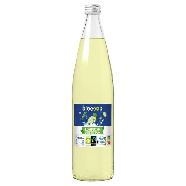 Kombucha concombre basilic 75cl