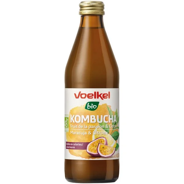 Kombucha fruit de la passion citron 33cl