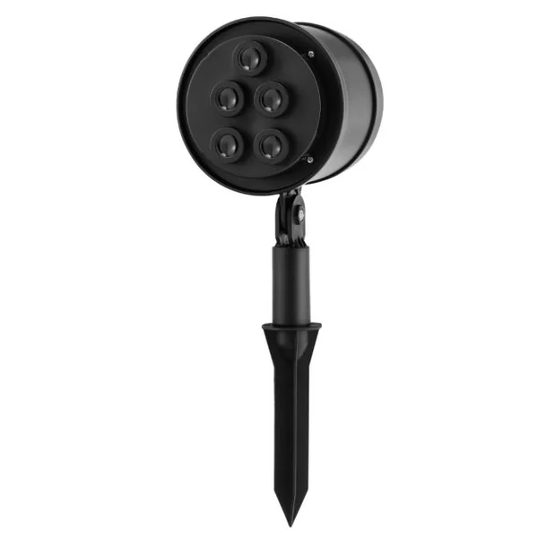 Lampe Projecteur Noël 15m Distance de Projection Max 5 Lumières LED Variété de Motifs Exquis Résistant aux Intempéries