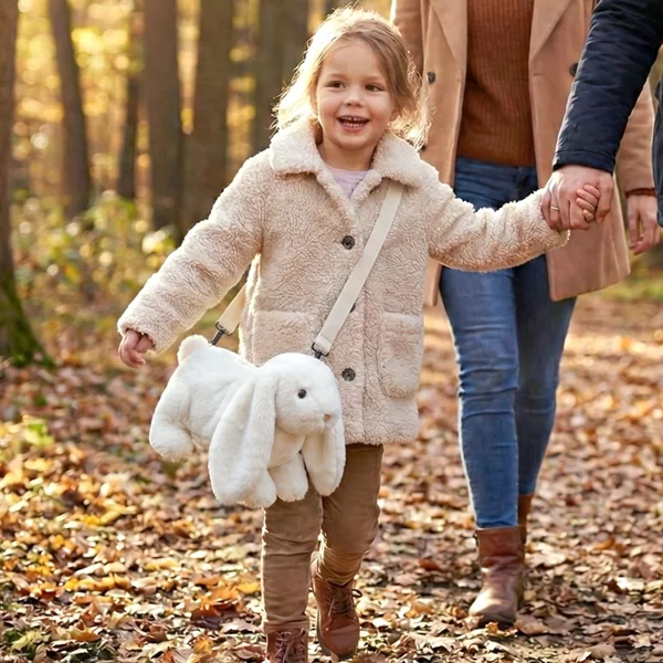 Large shoulder bag for children with animal design