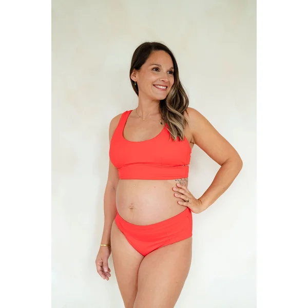 LDP - Haut de maillot de bain - corail