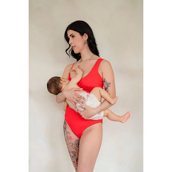 LDP - Haut de maillot de bain - corail