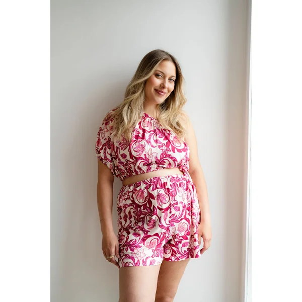 LDP - One piece noué - fuchsia