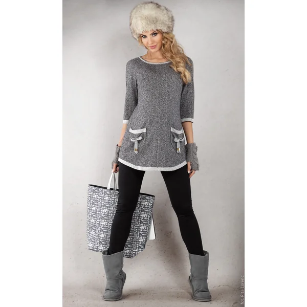 Legging de grossesse doublure polaire - spécial hiver