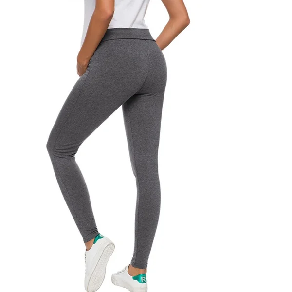 Legging de grossesse taille basse - Gris - Reste 1S