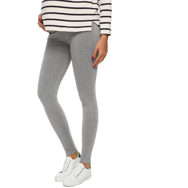 Legging de grossesse taille basse - Gris - Reste 1S