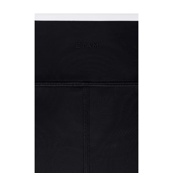 Legging de sport taille haute à bords contrastés