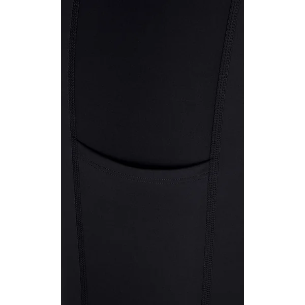 Legging de sport taille haute à bords contrastés