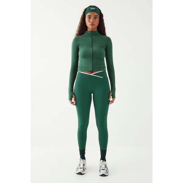 Legging DSGN Studio Sport à Taille Croisée et Liseré Contrastant