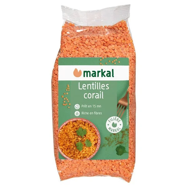 Lentille corail 500g