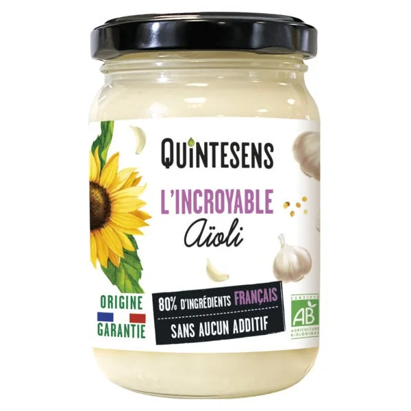 L'Incroyable sauce aïoli 180g