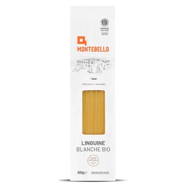 Linguine blanc tréfilé au bronze 500g