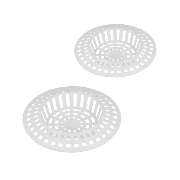 Lot de 2 filtres d'évier plastique D 4.5 à 6cm