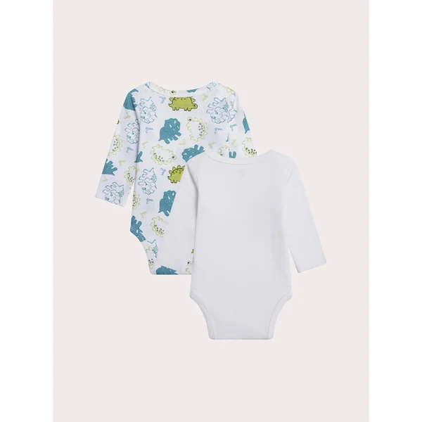Lot de deux body dinausaures pour bébé garçon - Soins Bébé Naturels & Produits Maman Après Naissance