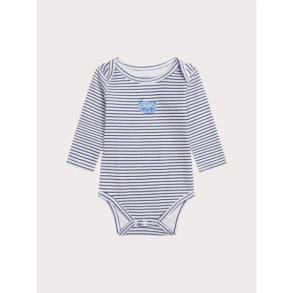 Lot de deux bodys chat pour bébé garçon - Soins Bébé Naturels & Produits Maman Après Naissance