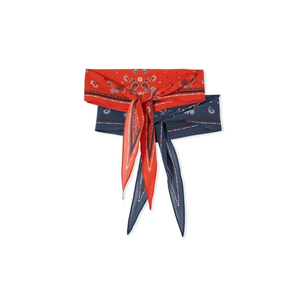 Lot de foulards en coton à motifs