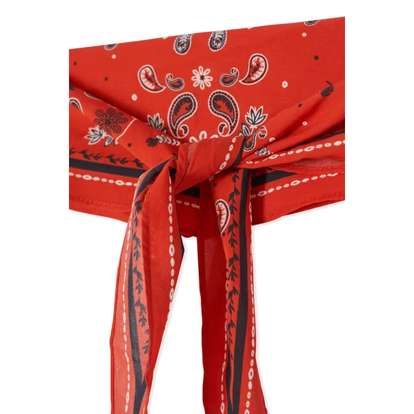 Lot de foulards en coton à motifs