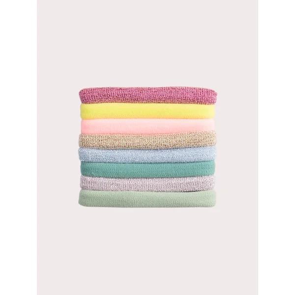 Lot d'élastiques pastels multicolores pour fille - Soins Bébé Naturels & Produits Maman Après Naissance