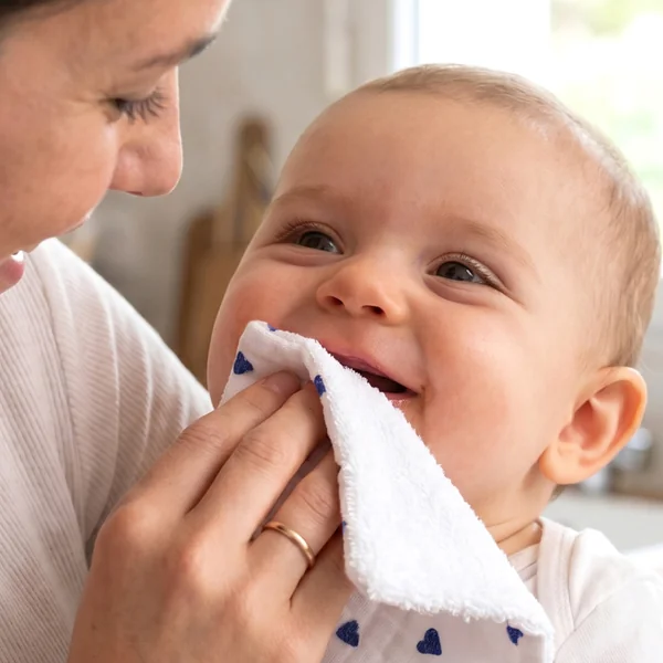 Lovio washable baby wipes pack of 8