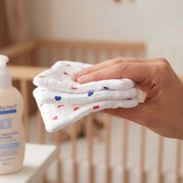 Lovio washable baby wipes pack of 8