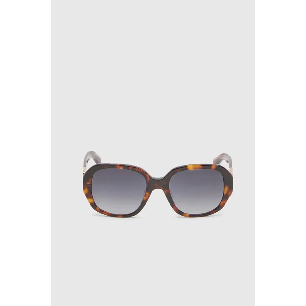 Lunettes De Soleil Arrondies Avec Détail Boucle