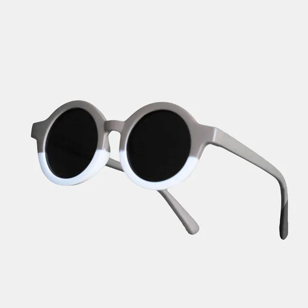 Lunettes de Soleil Bébé - CAT 4 - Bicolore Taupe Imparfait