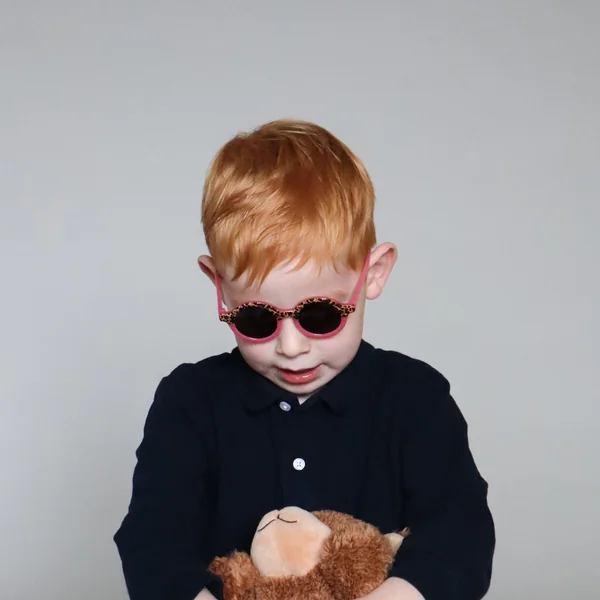 Lunettes de Soleil bébé - Léopard Transparent - CAT 4