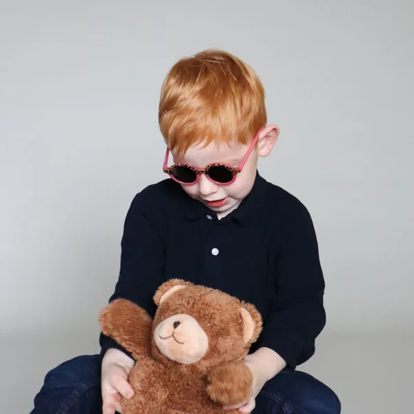 Lunettes de Soleil bébé - Léopard Transparent - CAT 4
