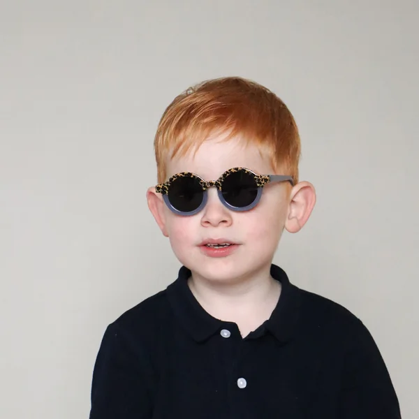 Lunettes de Soleil bébé - Léopard Transparent - CAT 4